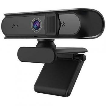 NetumScan Webcam 1080P Full HD micrófono estéreo con Enfoque automático, 5 megapíxeles cámara Web de grabación de Video, Compatible con Windows, Mac