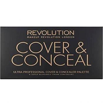 Revolution Ultra Cover & Conceal Cream Palette - Light-Medium