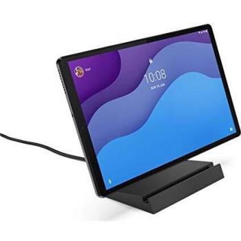 Lenovo Tab M10 HD (2da Generación) - Tablet de 10.1 con Estación de Carga Inteligente, MediaTek Helio P22T, 2 GB RAM, 32 GB eMMC Ampliables hasta 1 TB, WiFi + Bluetooth, Android 10 - Gris Hierro