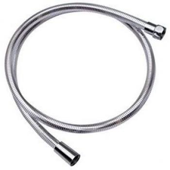 Manguera de ducha flexible reforzada cromada Aeternum 150 cm