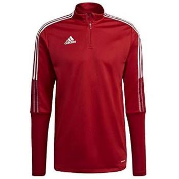 Sudadera Adidas Tiro 21 para Hombre - Roja - XXL - Jersey Técnico Transpirable y Ergonómico para Entrenamientos Intensos