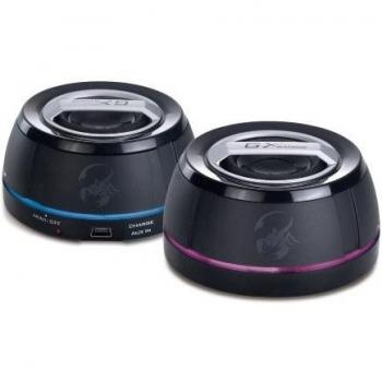 Genius Sp-I250g - Altavoz portátil, color negro