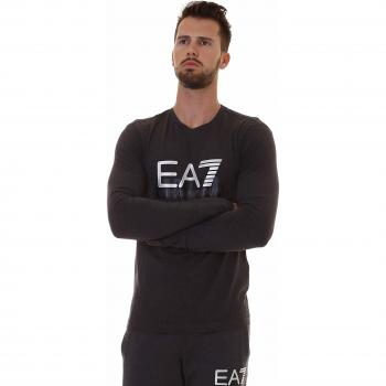 Emporio Armani EA7 Camiseta de Manga Larga Hombre Grigio M