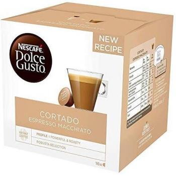 Cápsula de café | Nescafé | Dolce Gusto Cortado Espresso Macchiato Koffie Capsules | Peso Total 100 grams