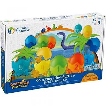 Learning Resources Counting Dino-Sorters Maths Activity Set