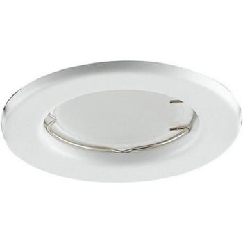 Downlight empotrable Matrix Metal blanco 3 luces 400lm 3000K 8x8.5cm