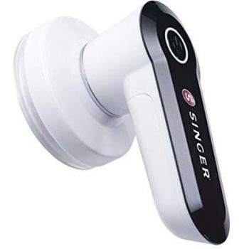 Singer Slim Battery-Powered Lint Remover 220015002 White/Black