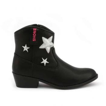 Botines negro Shone 026801 para niña, otoño/invierno