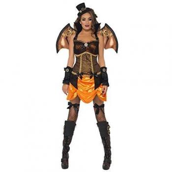 Smiffy's - Disfraz de chica victoriana sexy para mujer, talla M