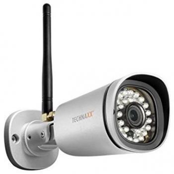 Technaxx 4582 IP-CAM FullHD 2.0 MP Outdoor TX-62, cámara de Seguridad, 5 W, Blanco