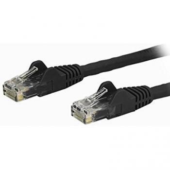 Startechcom cat6 patch cable z 6 ft z black ethernet cable z snagless rj45 cable z ethernet cord z cat 6 cable z 6ft n6patch6bk