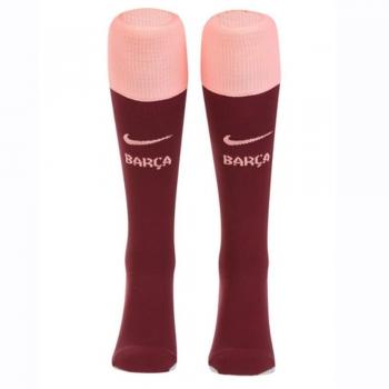 Nike FC Barcelona Stadium 3rd – Medias de fútbol, otoño/Invierno, Unisex Adulto, Color Deep Maroon/Light Atomic Pink, tamaño L/EU 42-46