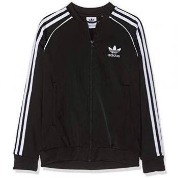 adidas Superstar Top Sudadera, Unisex niños, Black/White, 7-8Y