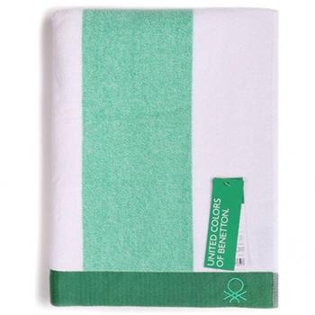 Toalla de Playa 90x160cm 450gsm Terry 100% Algodón Verde Casa Benetton