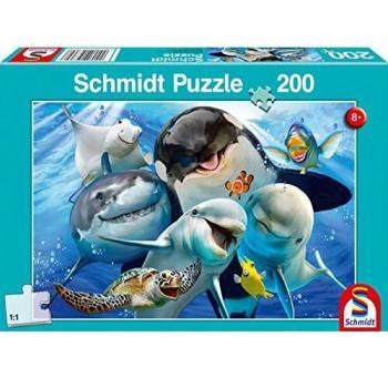 Schmidt Spiele (56360) - Underwater Friends - 200 piezas