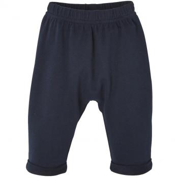 VERTBAUDET Pantalón con volumen estilo pantalón árabe para bebé de felpa AZUL OSCURO LISO 1M - 54CM