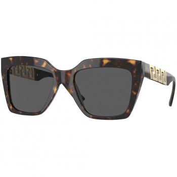 Versace VE4418F Asian Fit Women's Sunglasses Tortoiseshell Size 56