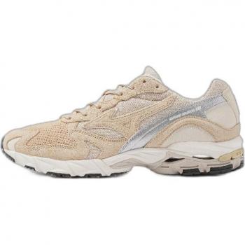 Mizuno Wave Rider 10 Beige Men's Sneakers Size 12 US
