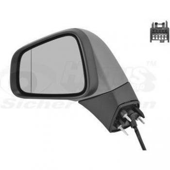Espejo retrovisor VAN WEZEL 3775807, tipo: espejo retrovisor, características: diseño específico para vehículos, ajuste manual, cristal convexo para mayor visibilidad, montaje fácil y rápido