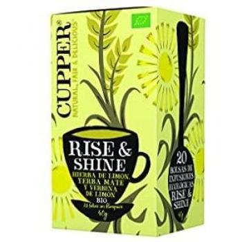 CUPPER Infusión Rise&Shine Bio, 20 Bolsas