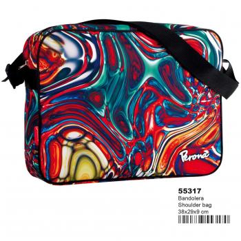 Montichelvo Montichelvo Shoulder Bag Pr Mix Bolso Bandolera, 38 cm, Multicolor