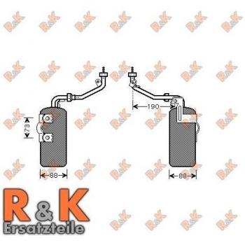 Filtro Deshidratante de Aire Acondicionado PRASCO FDD387 - Secador de Aluminio para R134a