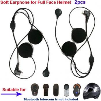 Kit de Auriculares Bluetooth Freedconn con Micrófono y Altavoz, Accesorios para Intercomunicador T-MAX, T-COMVB y TCOM-SC COLO, 2 Piezas