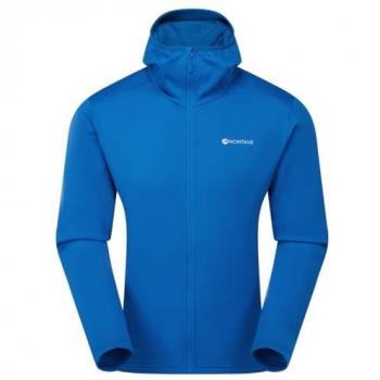 Montane Fury Lite Men's Hooded Fleece Jacket - Extra Large - Neptune Blue