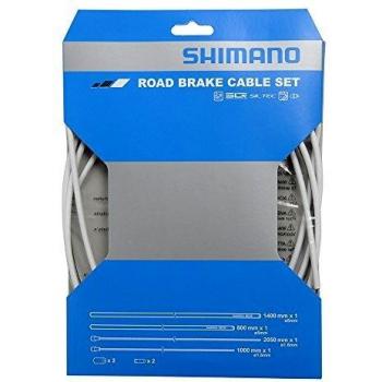 SHIMANO 80098012 Cable, Blanco, Talla Única