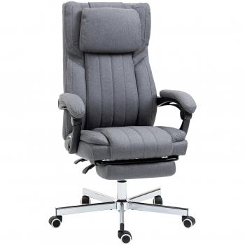 Vinsetto Silla de Oficina Giratoria con 6 Puntos de Masaje Vibratorio