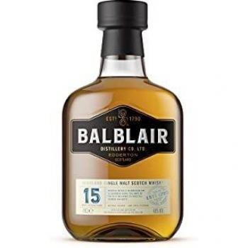 Balblair 15 Years Old Highland Single Malt Whisky 46% Vol Escocia