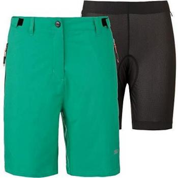 CMP Freebike - Pantalones Cortos para Mujer, Todo el año, Pantalones Cortos Freebike, Mujer, Color Verde Menta, tamaño Extra-Small