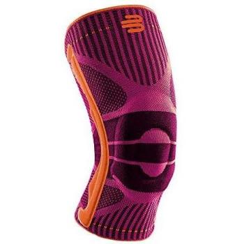 Bauerfeind Unisex Sports Knee Support Bandage - Pink - Size S