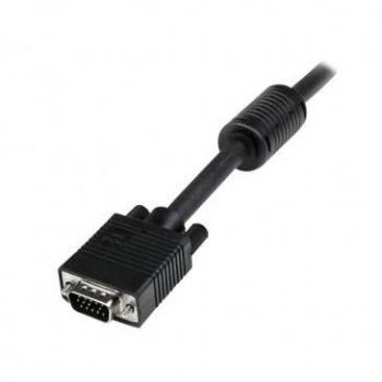 StarTech.com MXTMMHQ3M Cable VGA de Alta Resolución Coaxial para Monitor - HD15 Macho a HD15 Macho - 3 metros (Negro)