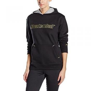 Babolat Hoodies Sweat Training Basic - Sudadera con capucha para hombre, color negro, talla L