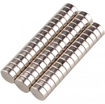 tinxi® 50x neodimio Imanes magnéticos Mini Magnético Magnets Súper Imanes Muro presupuesto 8 x 3 mm