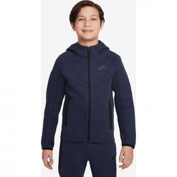 Nike Tech Fleece Full-Zip Júnior - Negro