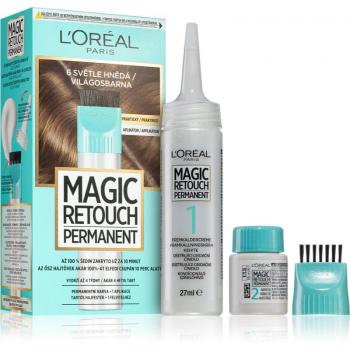 L’Oréal Paris Magic Retouch Permanent Root Touch-Up Hair Dye with Applicator - Shade 6 Light Brown