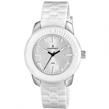 Radiant new Black & White Reloj para Mujer Analógico de Cuarzo con Brazalete de Goma RA164602