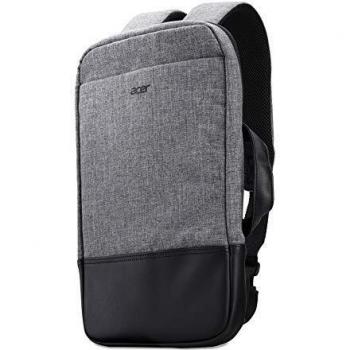 Acer NP.bag1a.289, Mochila 3 en 1 Slim Bag de 14 Pulgadas NB Unisex Adulto, Gris-Negro