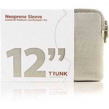 Trunk Sleeve - Funda de neopreno para Apple MacBook 12, color dorada