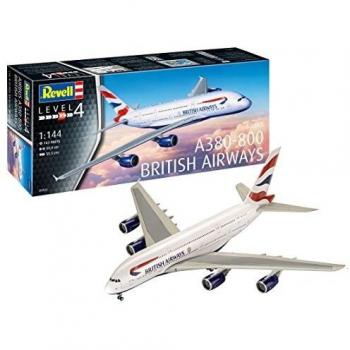 Revell- British Airways Maqueta Avión, 14+ Años, Multicolor, 50,4 cm de Largo