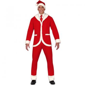 Traje de Papá Noel para hombre.