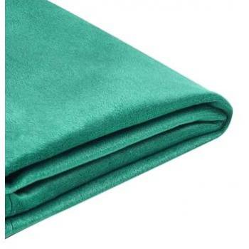 Funda Extraíble de Terciopelo Verde Oscuro para Cama 90 x 200 cm Fitou