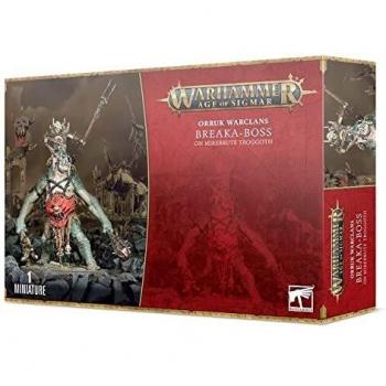 Games Workshop Warhammer AoS - Orruk Warclans Boss Bestiaire Sur Troggoth Fangebrute