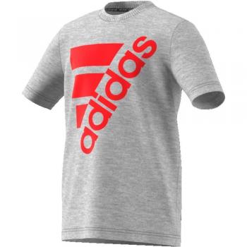 adidas YB MH BOS T2 Camiseta, Niños, Multicolor
