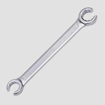 Llave inglesa y llave de tubería de frenos SONIC 4111214, acero al carbono, acabado niquelado, tamaño ajustable, diseño ergonómico para un mejor agarre