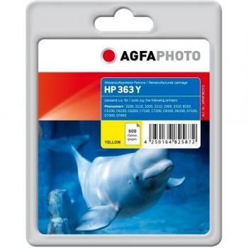 Agfaphoto APHP363YD - Cartucho de tóner Adecuado para PS8250, Color Amarillo