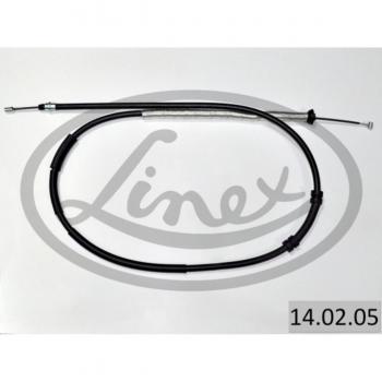 Cable de freno de estacionamiento LINEX 14.02.05 Izquierda