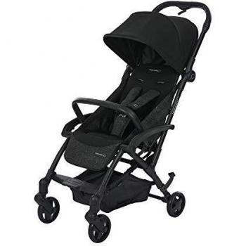 Laika Bébé Confort Cochecito super urbano, ultracompacto y ligero, homologado para viajar, desde 0 meses hasta 3,5 años, color nomad black